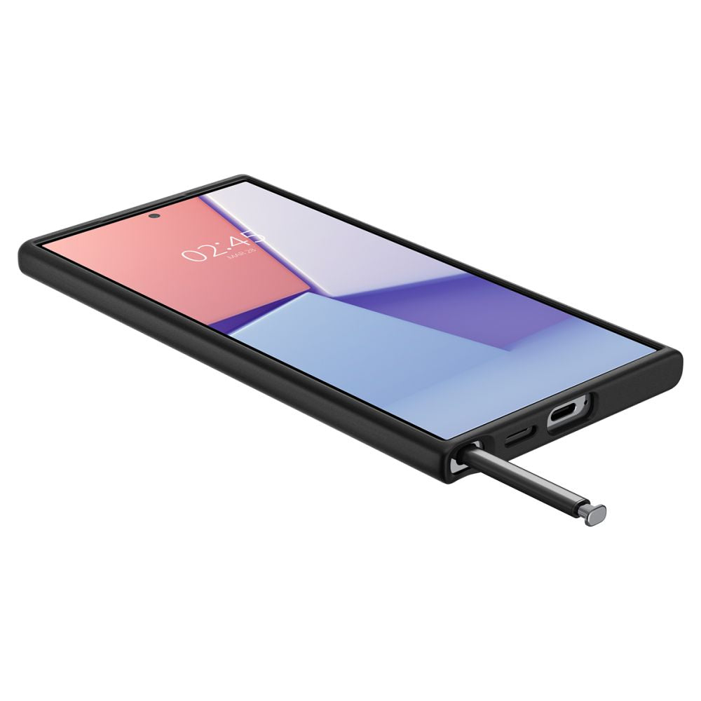 Spigen Samsung Galaxy S24 Ultra Enzo Aramid Σκληρή Θήκη Aramid Fiber - Matte Black