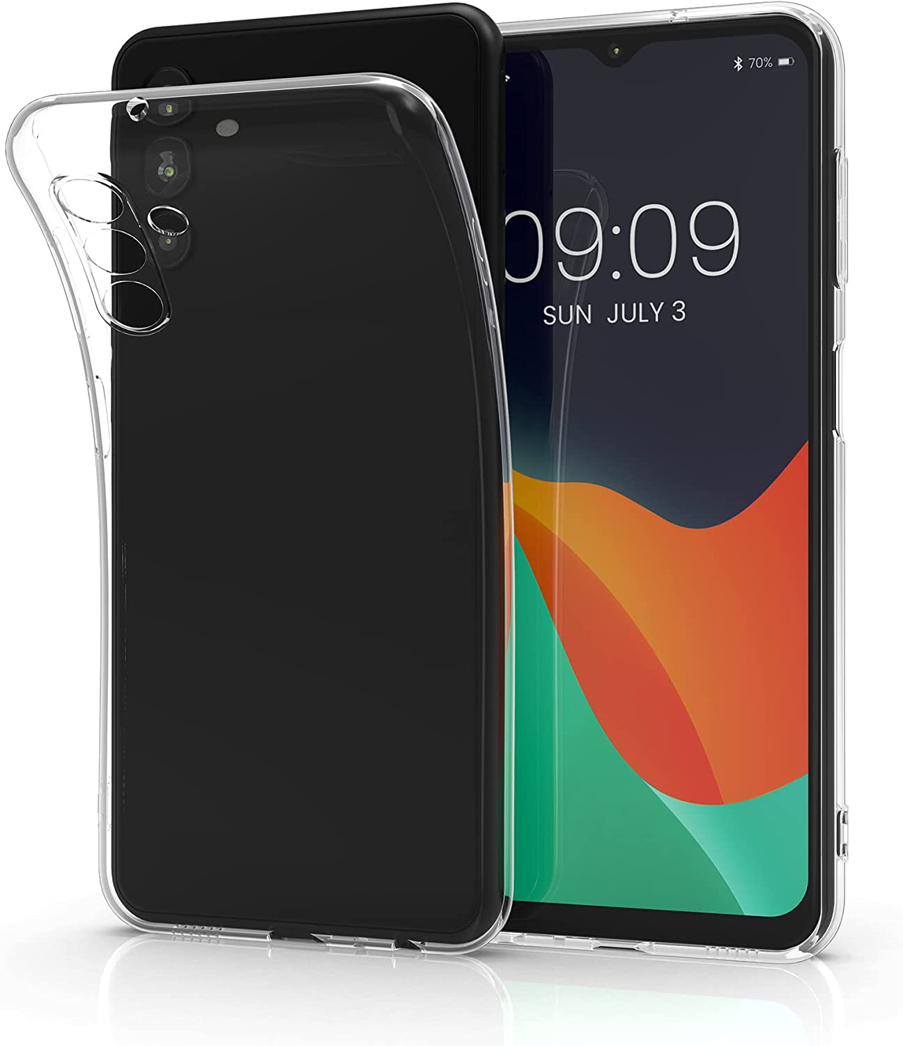 KW Samsung Galaxy A13 5G Θήκη Σιλικόνης TPU - Διάφανη - 59084.03