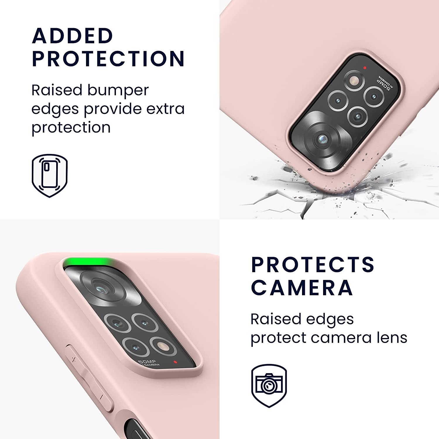 KW Xiaomi Redmi Note 11 / Redmi Note 11S Θήκη Σιλικόνης TPU - Coconut Swirl - 57368.225