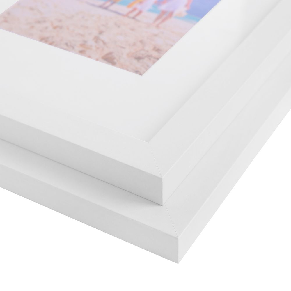 Songmics Σετ με 2 Κορνίζες - White - RPF04WT