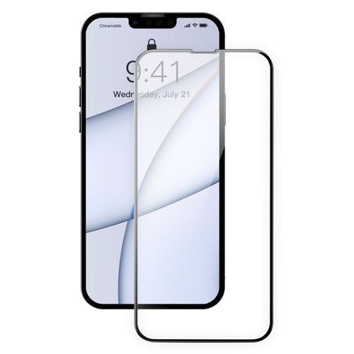 Baseus iPhone 13 Pro Max 0.3mm Ceramic Full Glass Full Screen Αντιχαρακτικό Γυαλί Οθόνης - 2 Τεμάχια - Black - SGQP030201