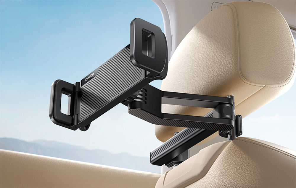 Joyroom JR-ZS369 Car Headrest Mount Universal Βάση Αυτοκινήτου για τα Πίσω Καθίσματα - Black