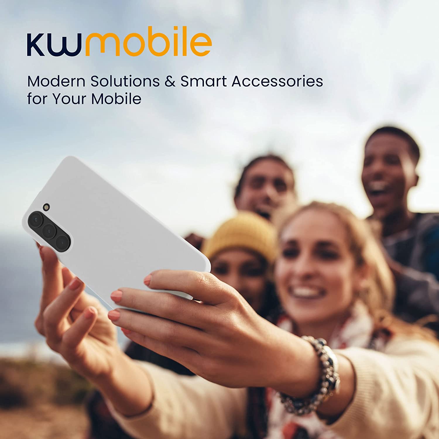 KW Samsung Galaxy S23+ Θήκη Σιλικόνης TPU - Matte White - 60283.48