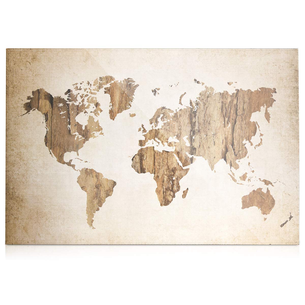 Navaris Μαγνητικός Γυάλινος Πίνακας - 90 x 60cm - Design World Map - 45723.07
