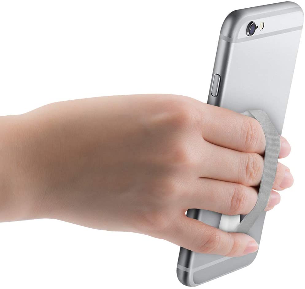 KW Σετ με 3 Finger Holders for Smartphones / iPhones - Αξεσουάρ για Εύκολο Κράτημα με Ένα Χέρι - White - 43997.03