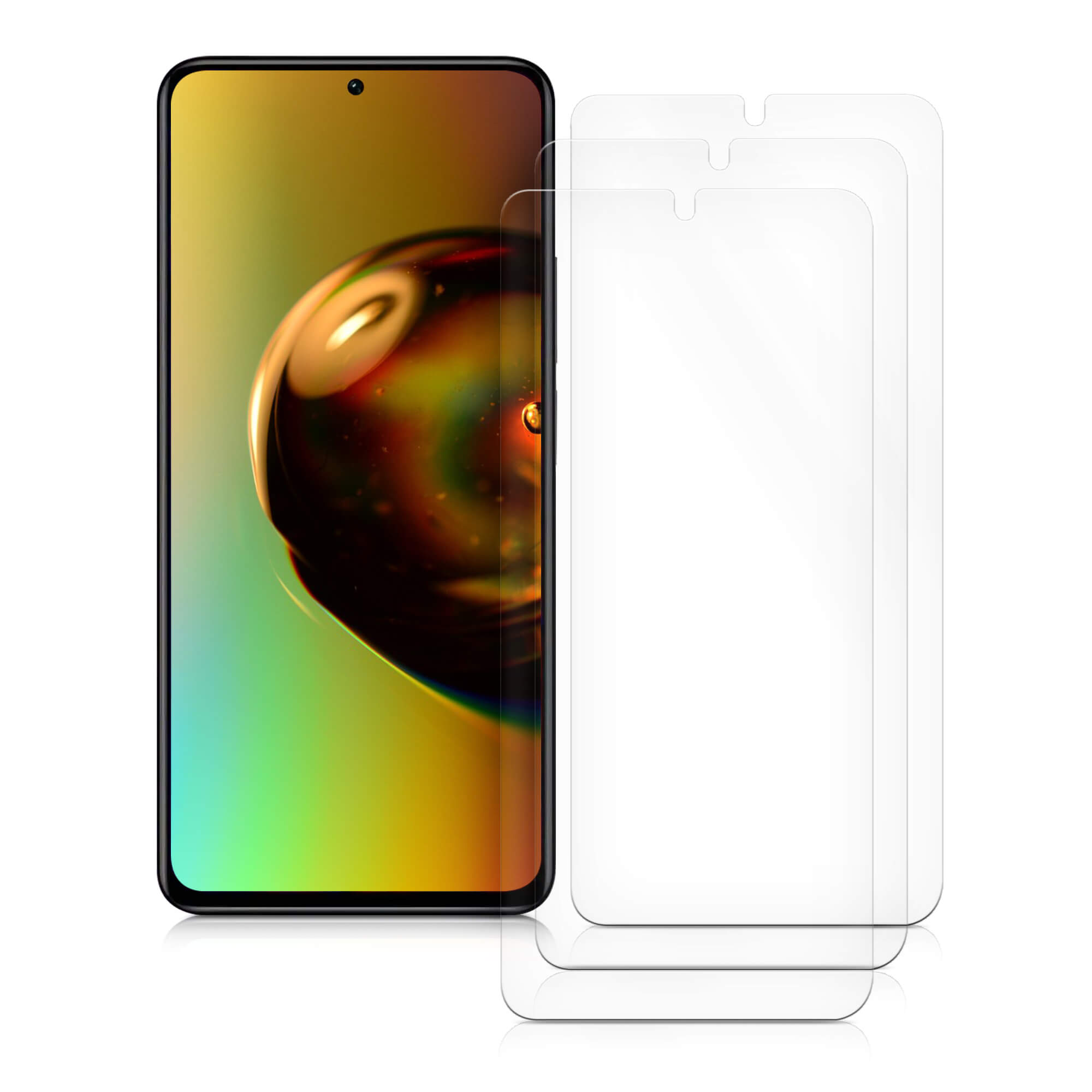 KW Xiaomi Redmi Note 11 / Redmi Note 11S - Τρεις Μεμβράνες Προστασίας Οθόνης - Διάφανες - 57943.2