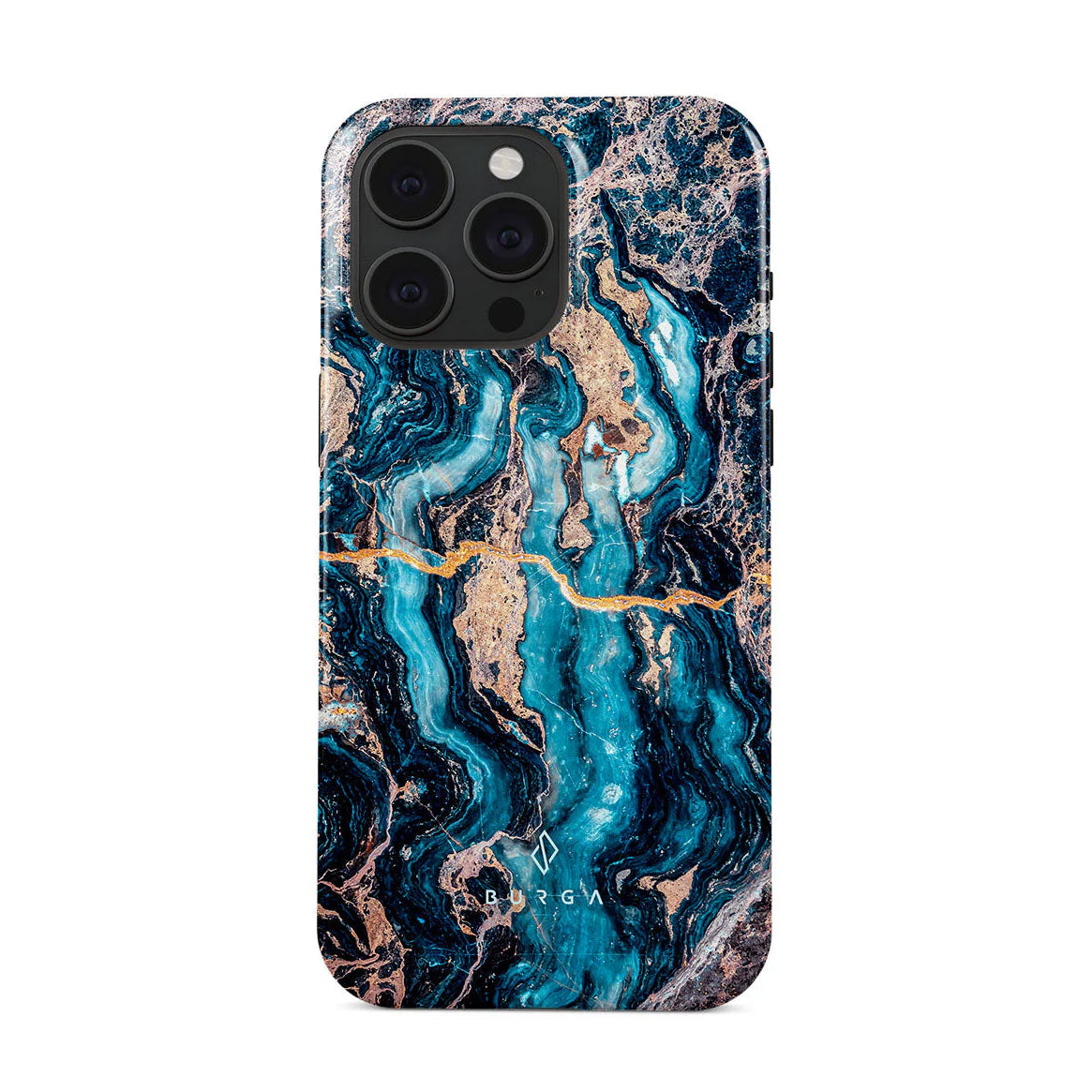 Burga iPhone 15 Pro Max Fashion Tough MagSafe Σκληρή Θήκη με MagSafe - Mystic River