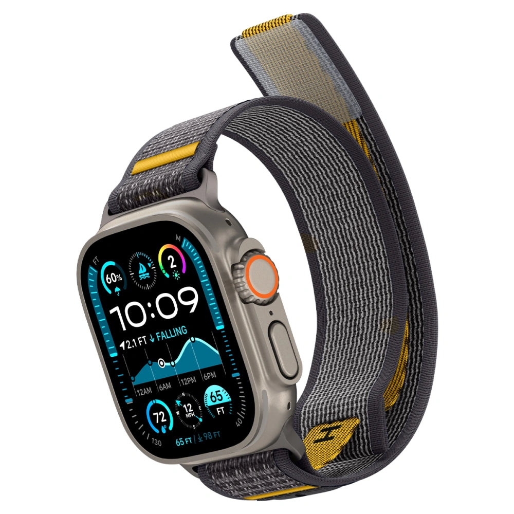 Spigen Λουράκι Apple Watch 8/9/10/11 - SE (1/2/3) - Ultra (1/2/3) – 44/45/46/49mm - Athlex Air - Active Grey