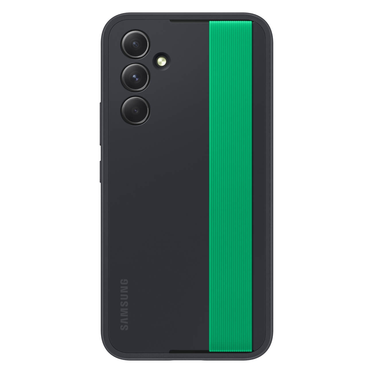 Samsung Haze Grip Samsung Galaxy A54 5G Θήκη Σιλικόνης με Αποσπώμενο Ιμάντα - Black - EF-XA546CBEGWW