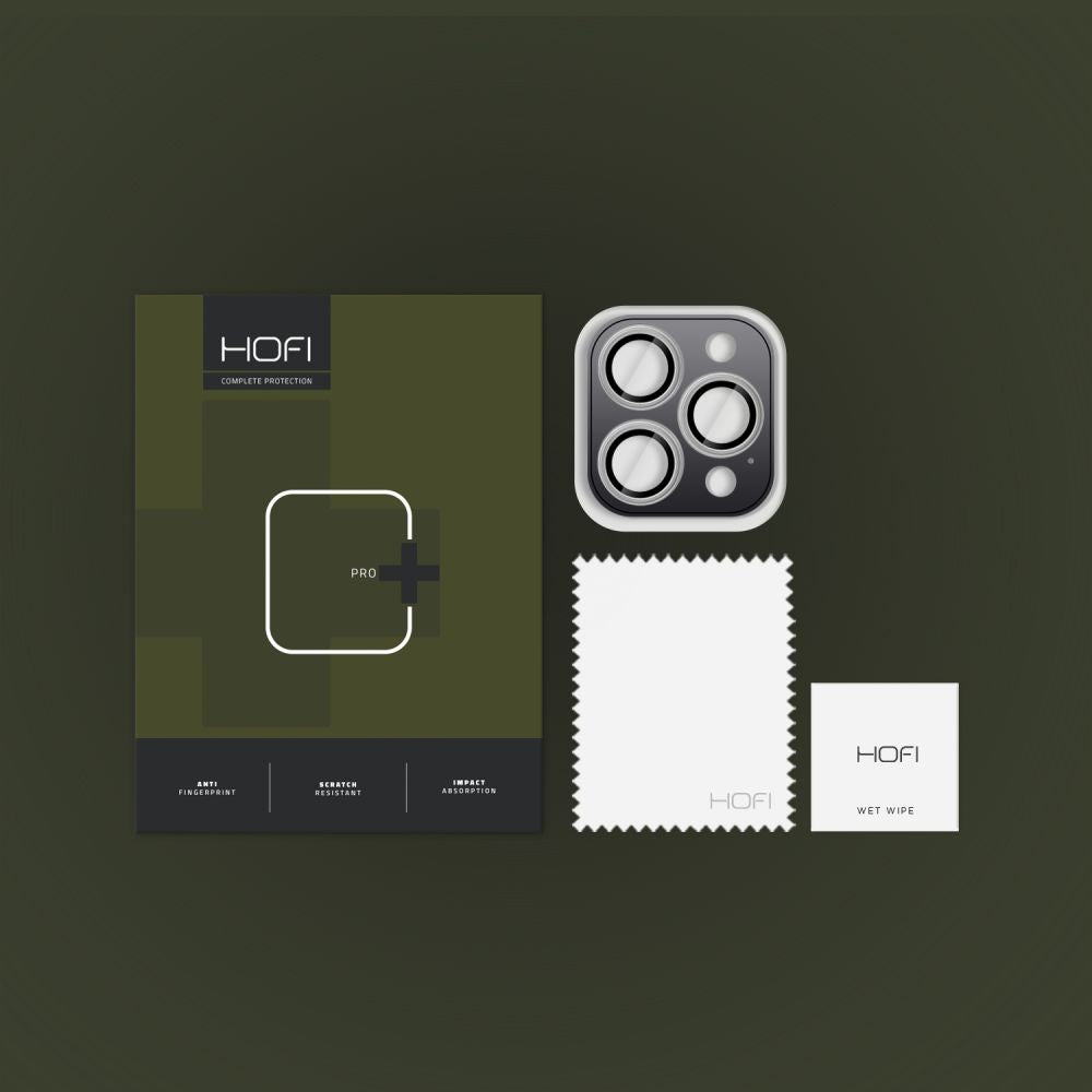 Hofi iPhone 16 Pro / iPhone 16 Pro Max CamRing Pro+ Αντιχαρακτικό Γυαλί για την Κάμερα - Διάφανο