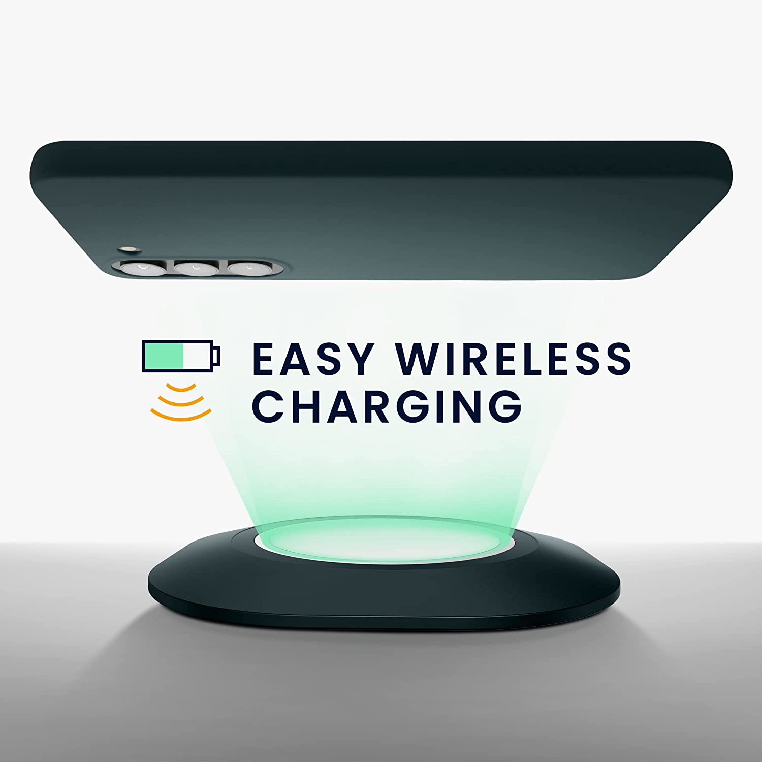 KW Samsung Galaxy S23+ Θήκη Σιλικόνης TPU - Dark Slate - 60283.202