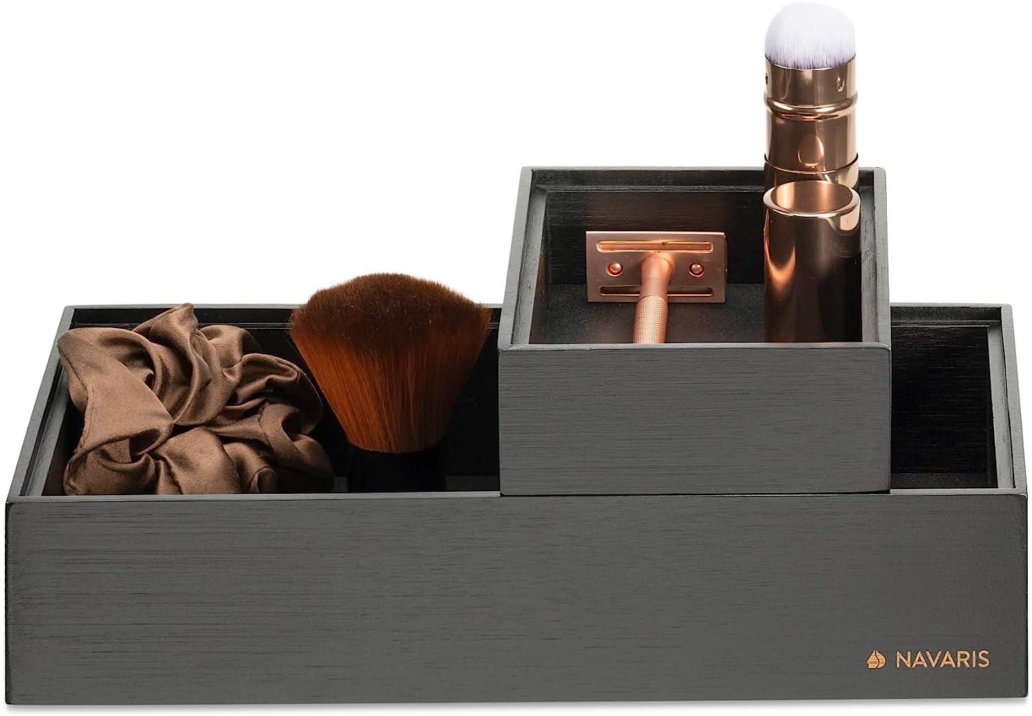 Navaris Σετ με 2 Κουτιά Αποθήκευσης - ‎Black - 51864.03