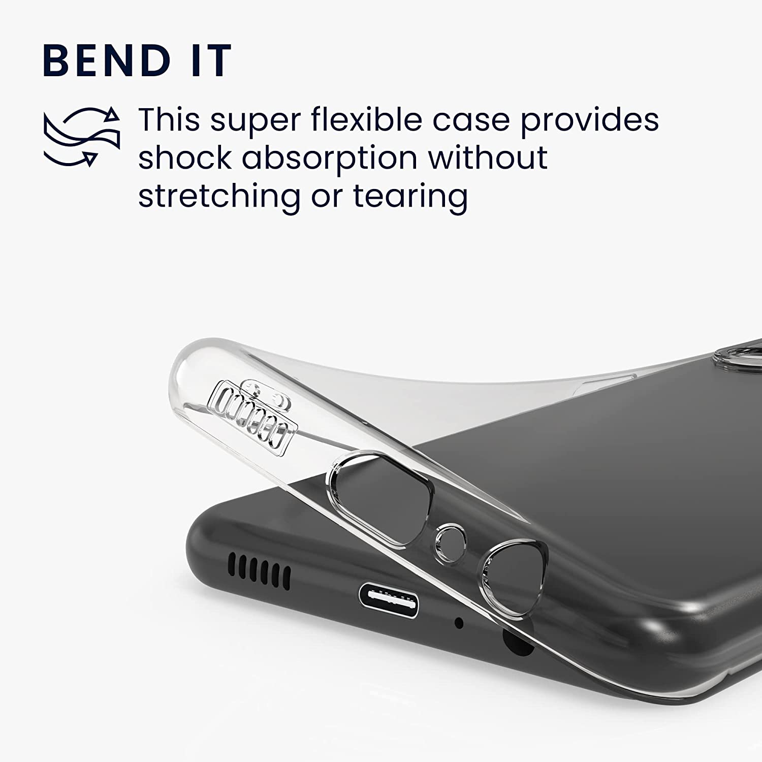 KW Samsung Galaxy A04s Θήκη Σιλικόνης TPU - Διάφανη - 59088.03