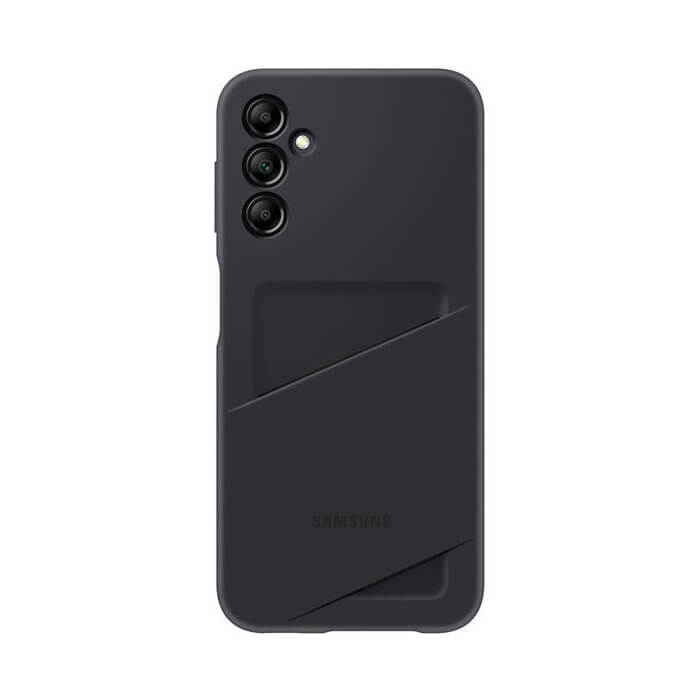 Samsung Card Slot Cover Samsung Galaxy A14 5G Θήκη Σιλικόνης με Υποδοχή για Κάρτα - Black - EF-OA146TBEGWW