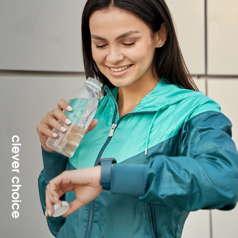 Crong Λουράκι Apple Watch 2/3/4/5/6/7/8/9/10/11 - SE (1/2/3) - 38/40/41/42mm Σιλικόνης - Liquid Strap - Marine