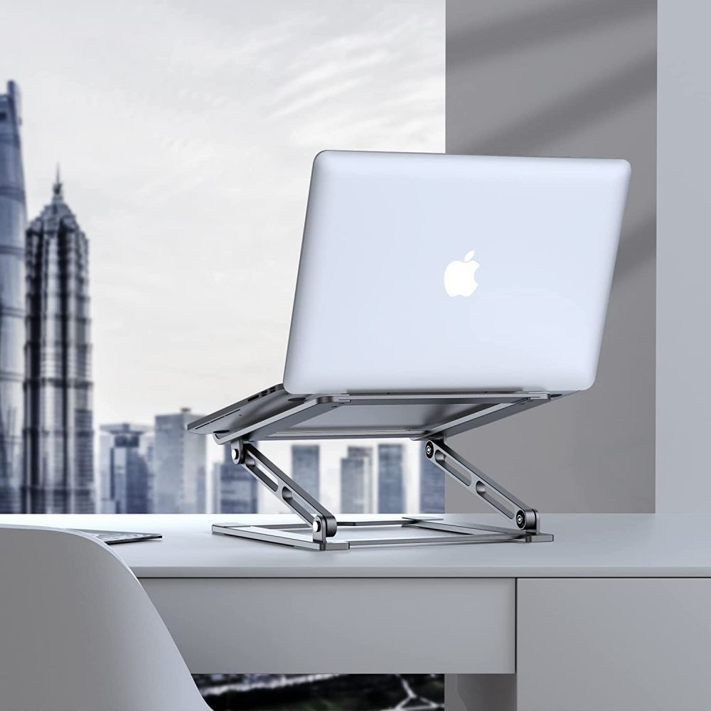 Tech-Protect Prodesk Universal Laptop Stand Βάση Στήριξης Laptop - Grey