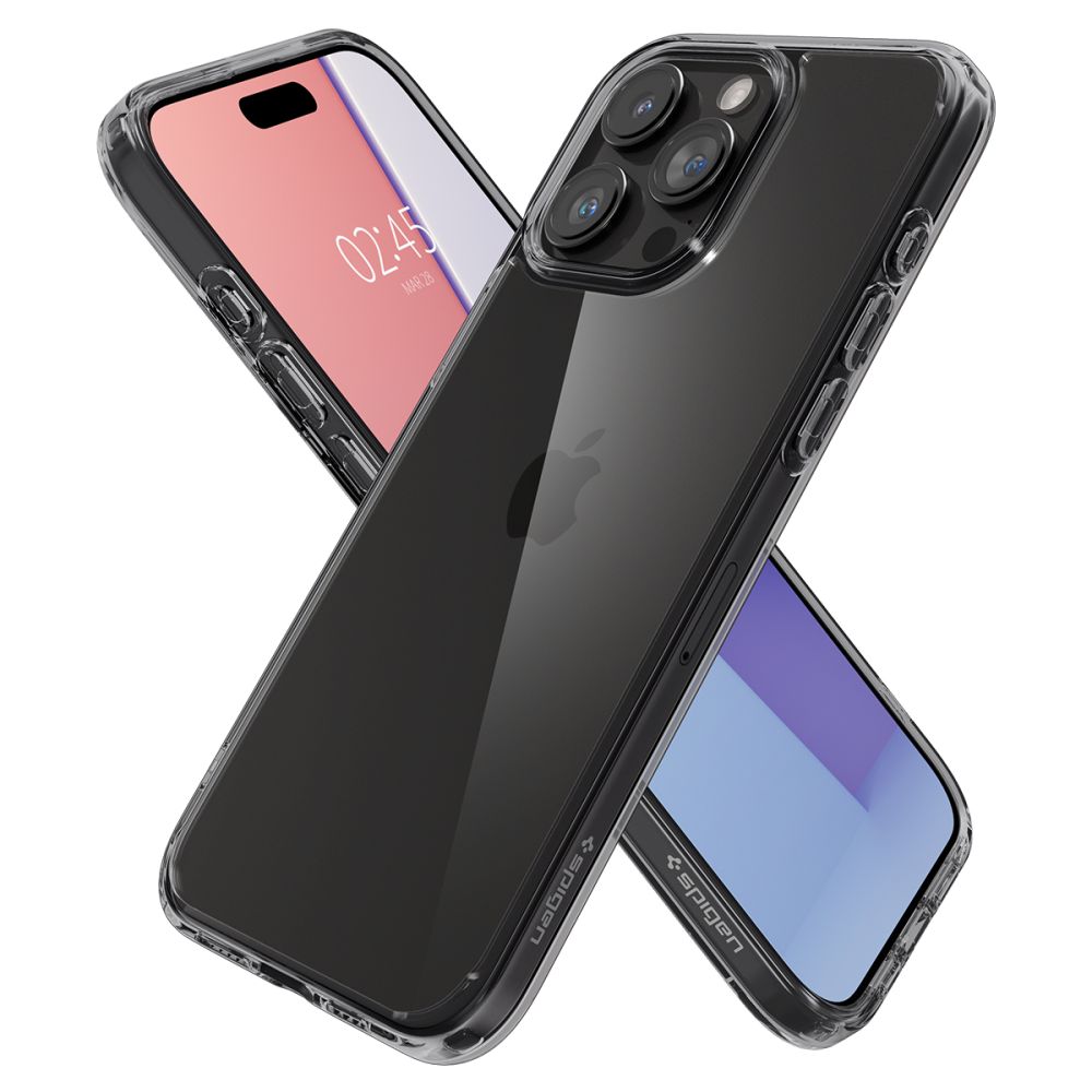 Spigen iPhone 15 Pro Ultra Hybrid Σκληρή Θήκη με Πλαίσιο Σιλικόνης - Space Crystal