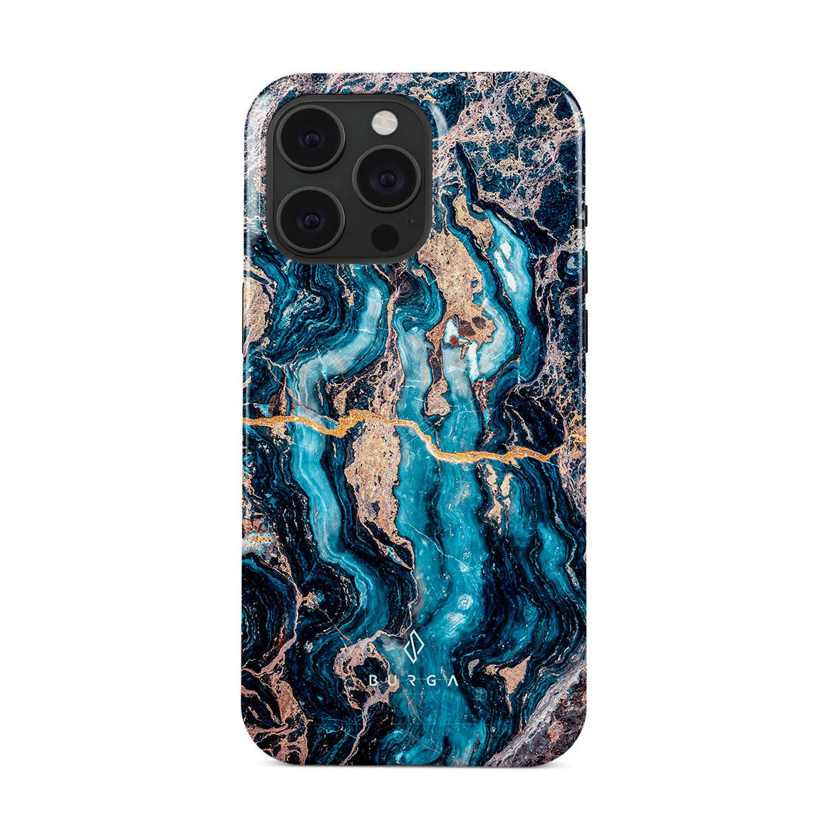 Burga iPhone 15 Pro Fashion Tough MagSafe Σκληρή Θήκη με MagSafe - Mystic River