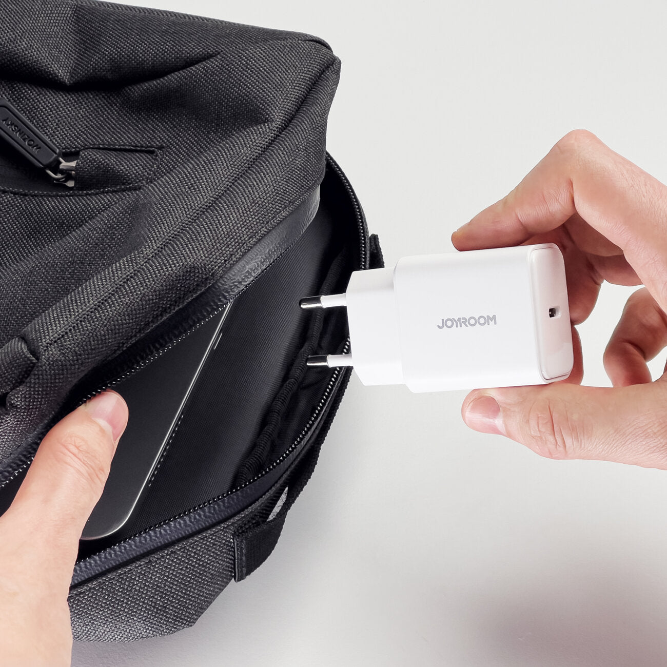 Joyroom Οικιακός Φορτιστής Γρήγορης Φόρτισης με Θύρα Type-C PD 20W - White - JR-TCF06
