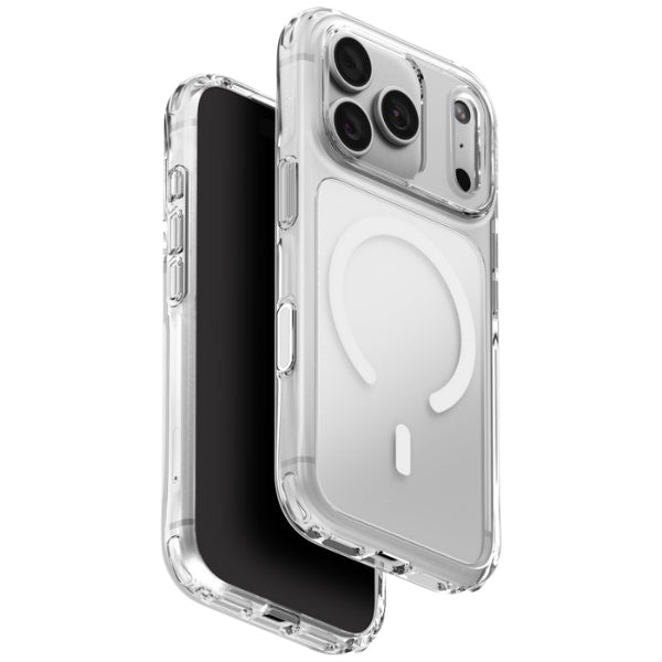 Uniq iPhone 18 Pro / iPhone 17 Pro - Σκληρή Θήκη με Πλαίσιο Σιλικόνης και MagSafe - LifePro Xtreme - Clear