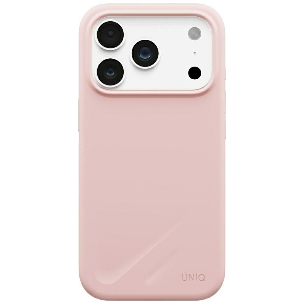 Uniq iPhone 18 Pro / iPhone 17 Pro - Θήκη Σιλικόνης MagSafe - Lino Magclick Charging - Pale Rose