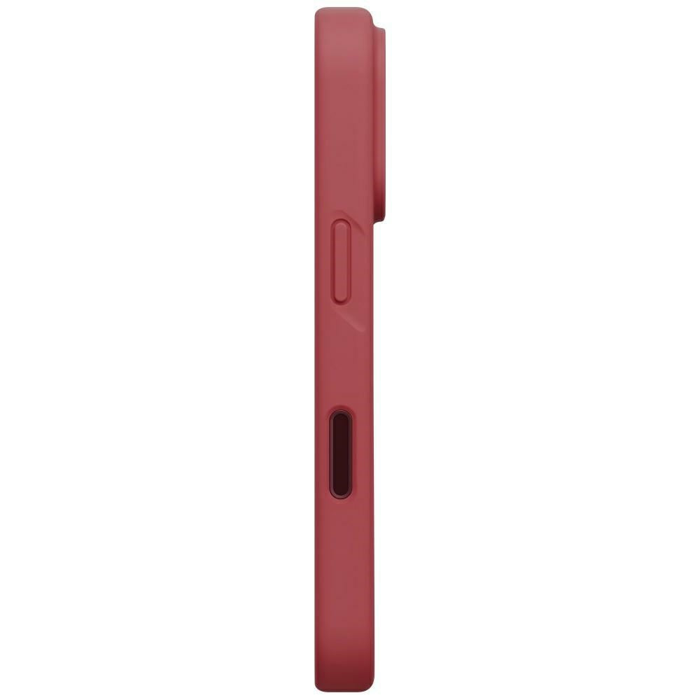 Uniq iPhone 18 Pro / iPhone 17 Pro - Θήκη Σιλικόνης MagSafe - Lino Magclick Charging - Cranberry Red