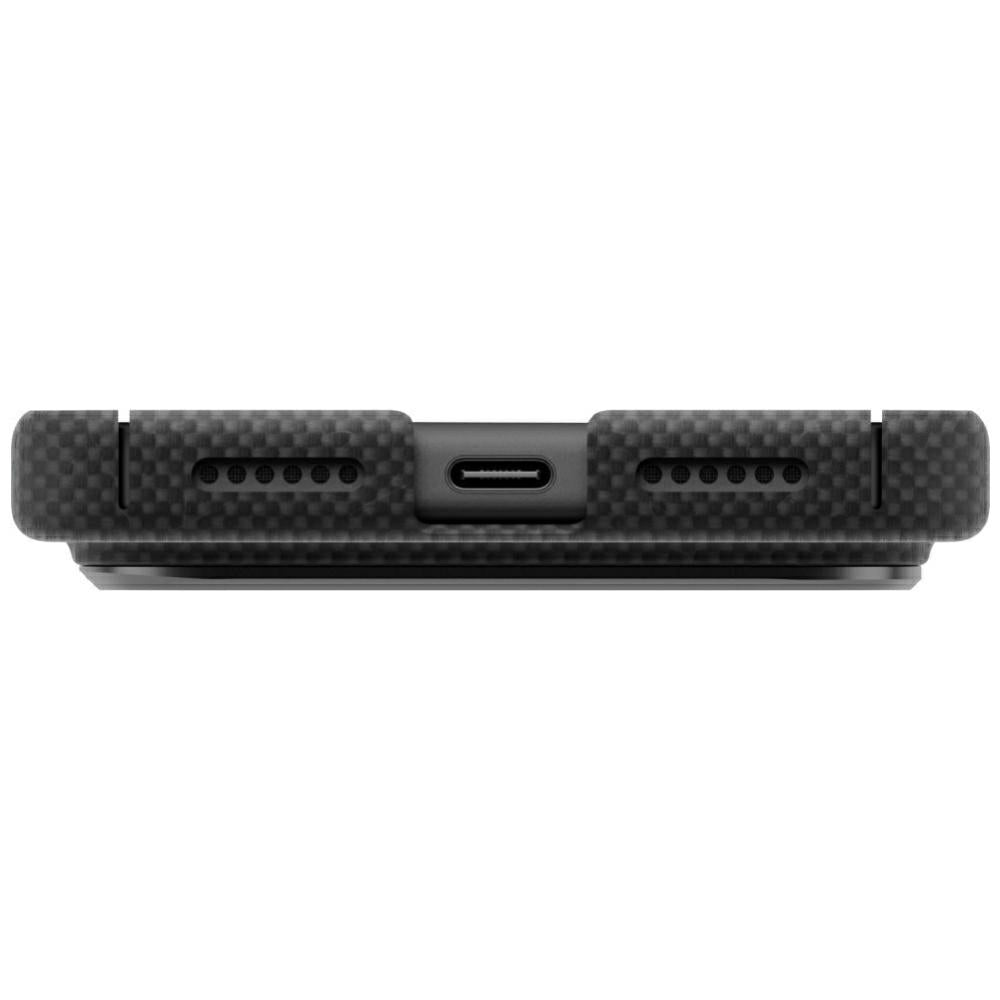 Uniq iPhone 18 Pro Max / iPhone 17 Pro Max - Σκληρή Θήκη με Πλαίσιο Σιλικόνης MagSafe - Keva EDGE Magclick - Black