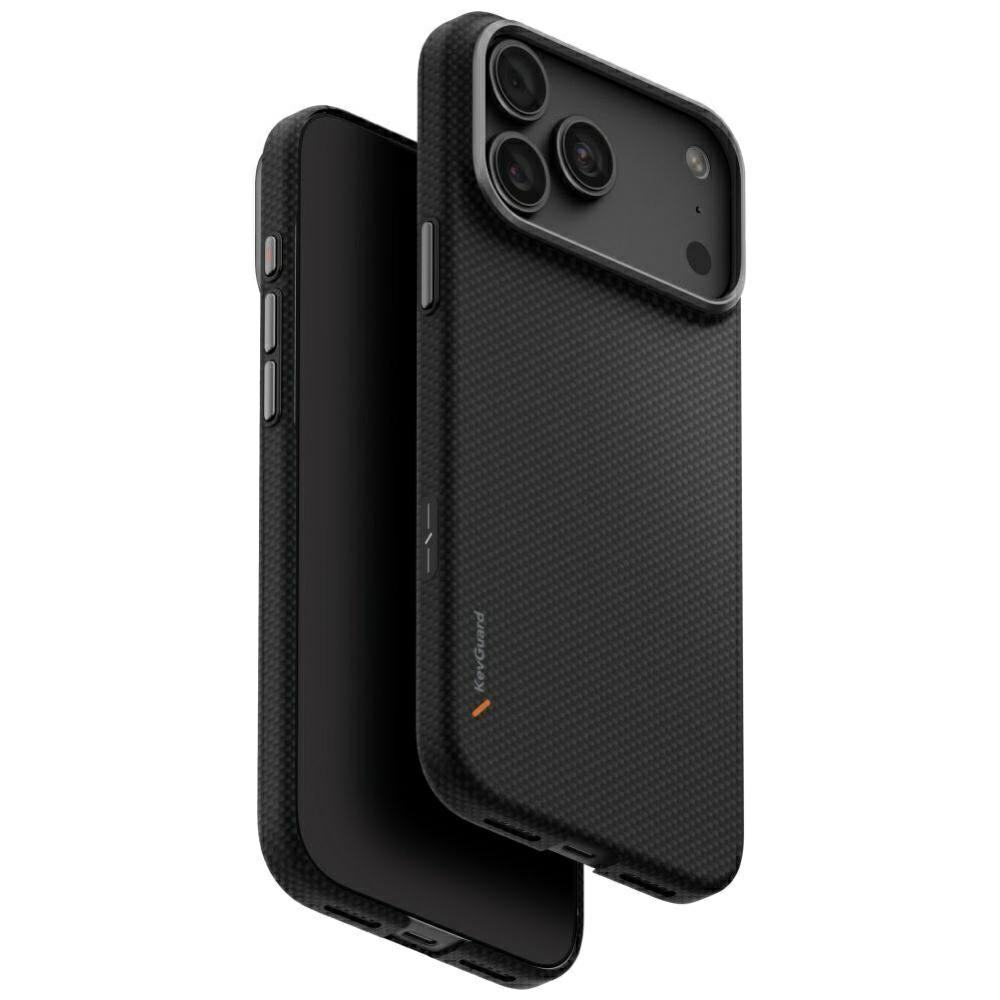 Uniq iPhone 18 Pro Max / iPhone 17 Pro Max - Σκληρή Θήκη με Πλαίσιο Σιλικόνης MagSafe - Keva EDGE Magclick - Black