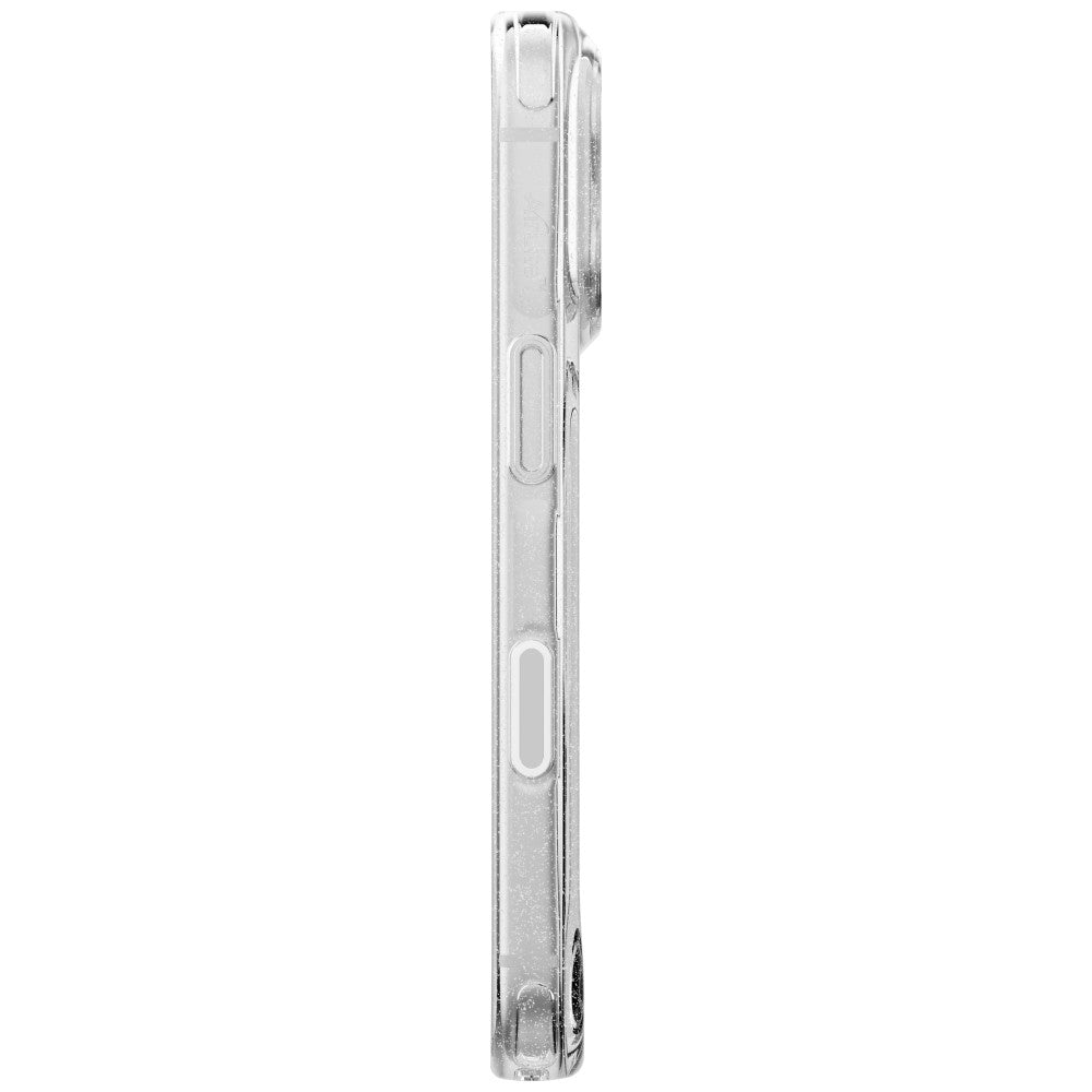 Uniq iPhone 18 Pro / iPhone 17 Pro - Σκληρή Θήκη με Πλαίσιο Σιλικόνης και MagSafe - LifePro Xtreme - Tinsel Clear
