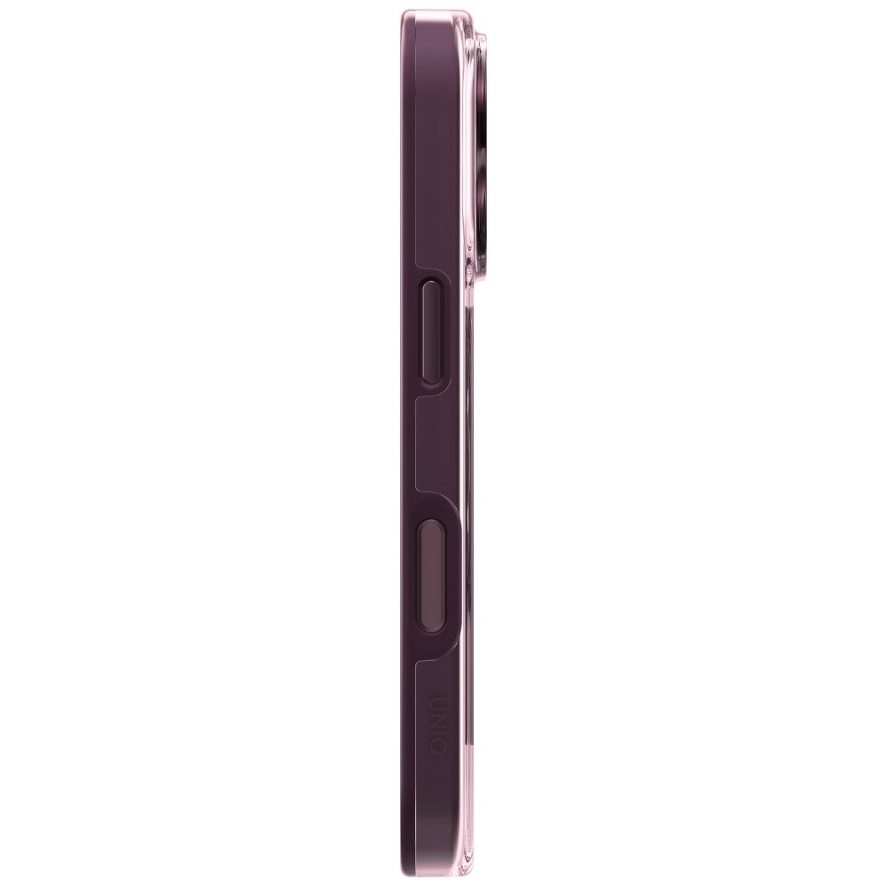Uniq iPhone 18 Pro / iPhone 17 Pro - Σκληρή Θήκη με Πλαίσιο Σιλικόνης και MagSafe - Clario MagClick - Purple