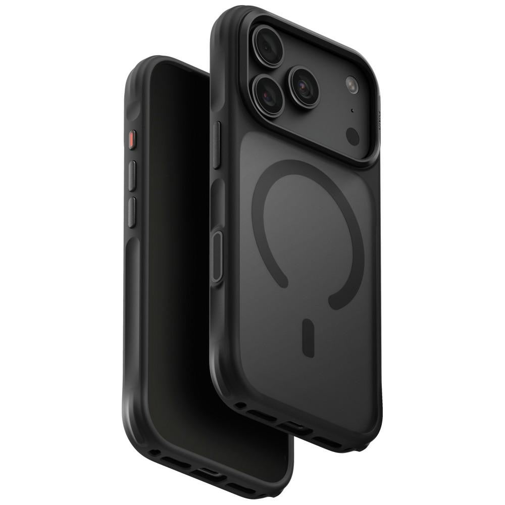 Uniq iPhone 18 Pro / iPhone 17 Pro - Σκληρή Θήκη με Πλαίσιο Σιλικόνης και MagSafe - Veren MagClick - Black