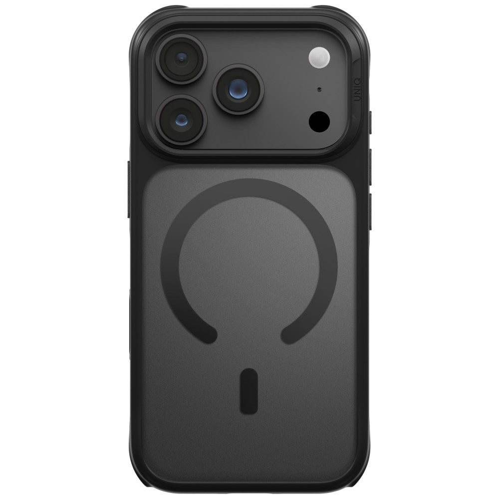 Uniq iPhone 18 Pro / iPhone 17 Pro - Σκληρή Θήκη με Πλαίσιο Σιλικόνης και MagSafe - Veren MagClick - Black