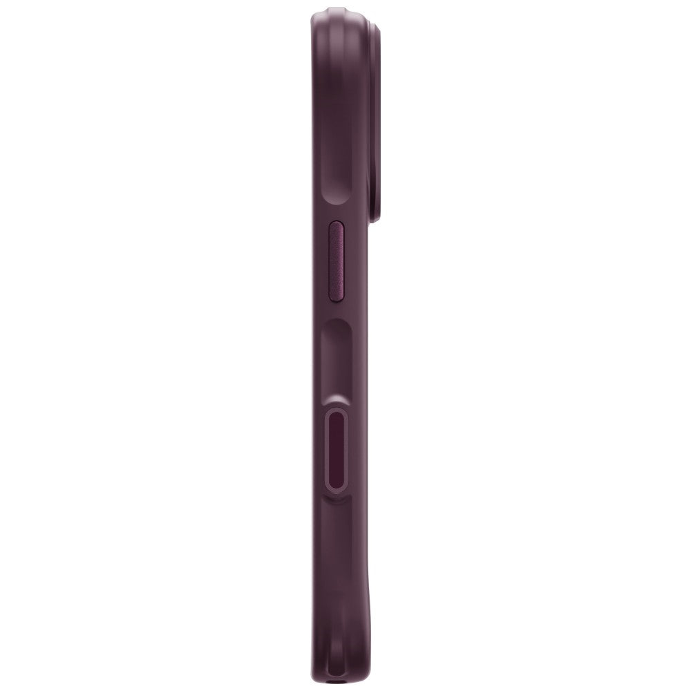 Uniq iPhone 18 Pro / iPhone 17 Pro - Σκληρή Θήκη με Πλαίσιο Σιλικόνης και MagSafe - Veren MagClick - Burgundy