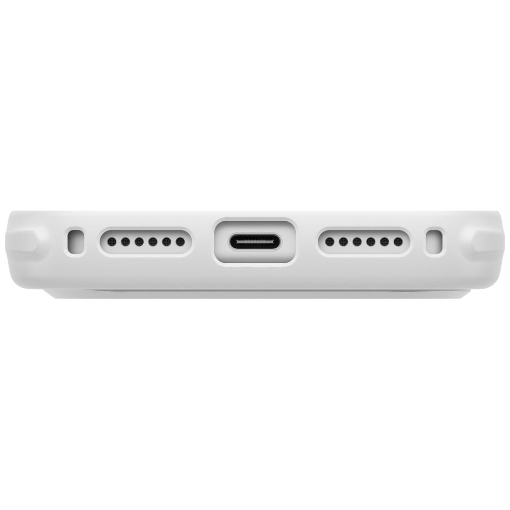 Uniq iPhone 18 Pro Max / iPhone 17 Pro Max - Σκληρή Θήκη με Πλαίσιο Σιλικόνης και MagSafe - Veren MagClick - Chalk Frost