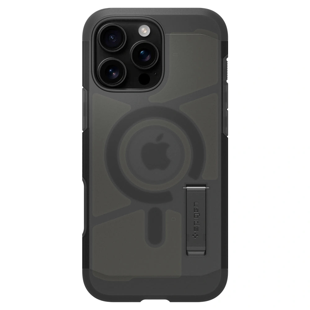Spigen iPhone 16 Pro Max Tough Armor T Mag - Σκληρή Θήκη με MagSafe - Frost Black