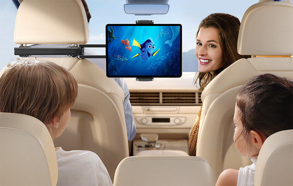 Joyroom JR-ZS369 Car Headrest Mount Universal Βάση Αυτοκινήτου για τα Πίσω Καθίσματα - Black