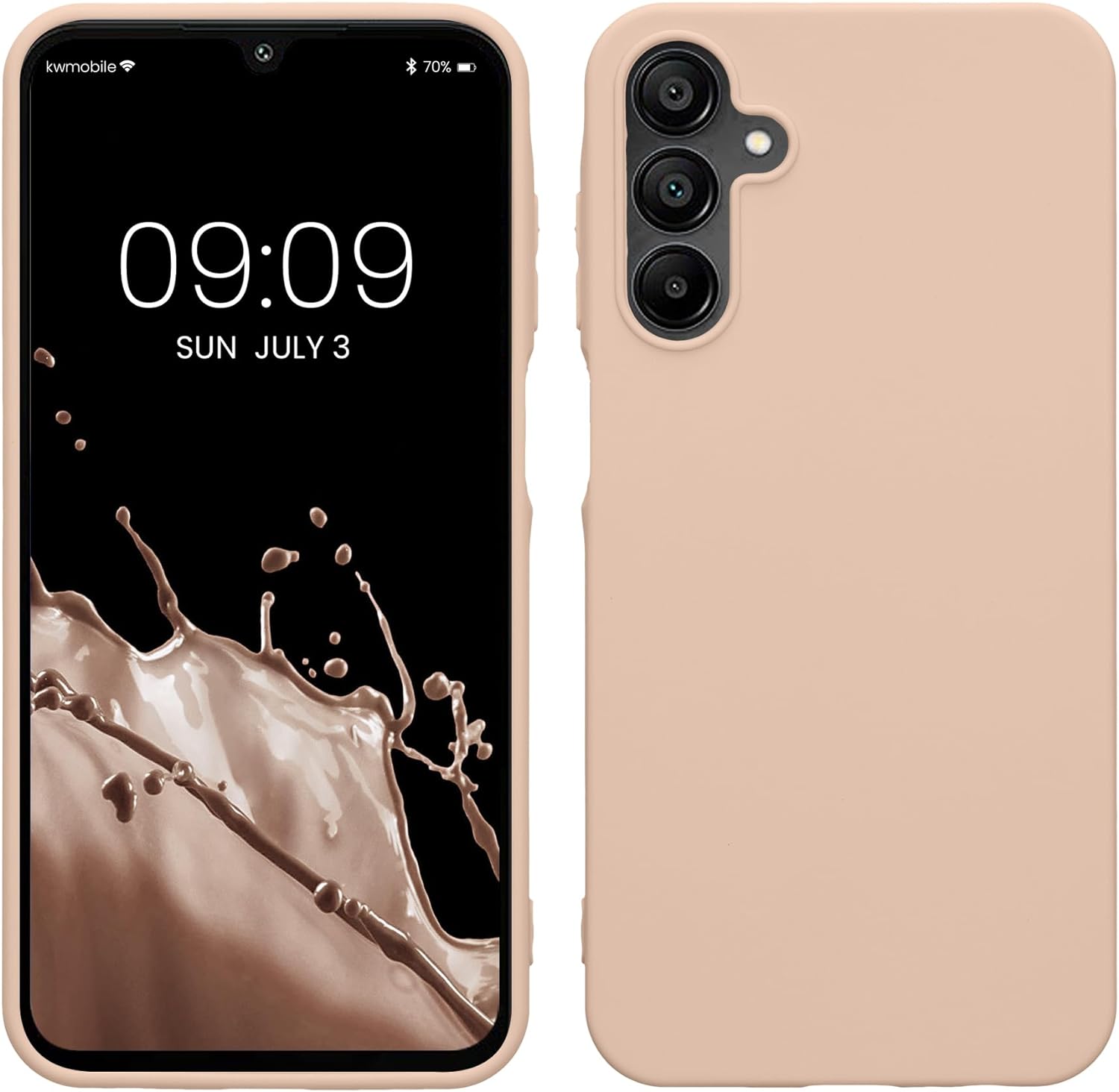 KW Samsung Galaxy A15 4G / A15 5G Θήκη Σιλικόνης TPU - Coconut Swirl - KWM000021MH015C