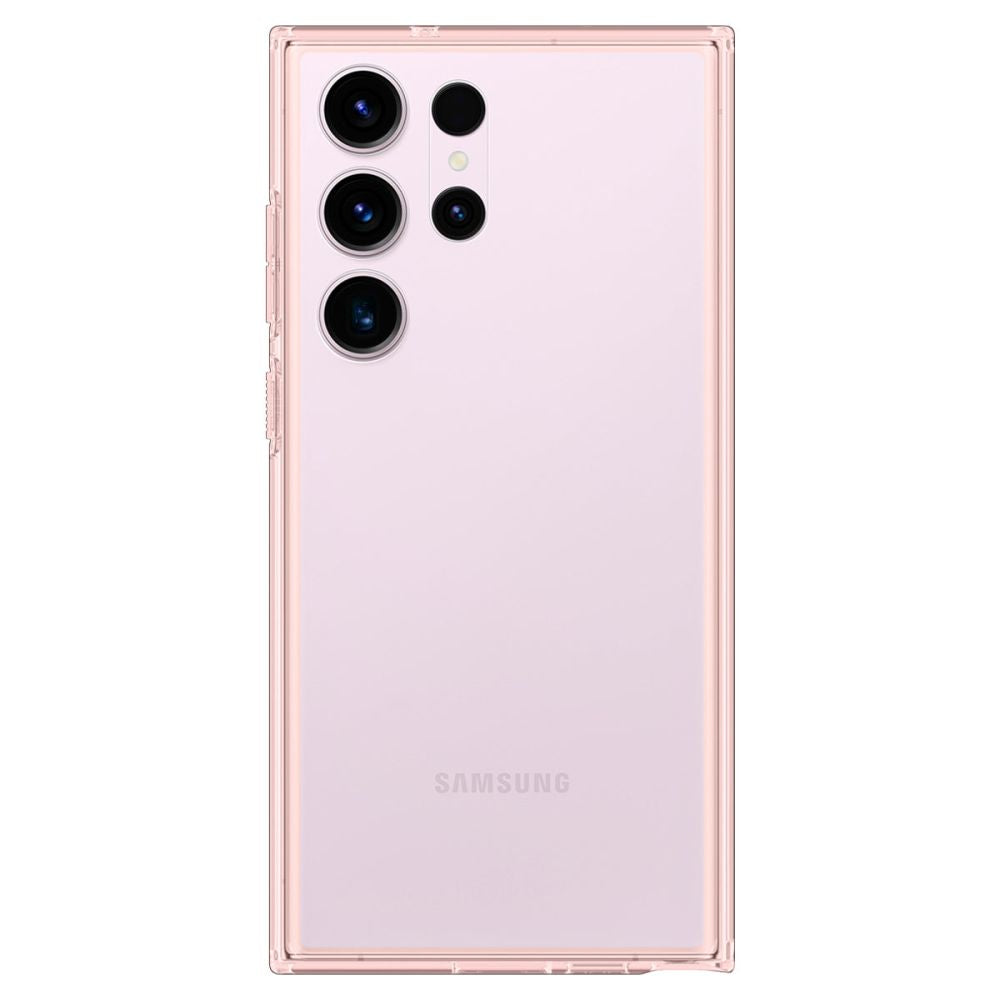 Spigen Samsung Galaxy S23 Ultra - Ultra Hybrid Σκληρή Θήκη με Πλαίσιο Σιλικόνης - Rose Crystal