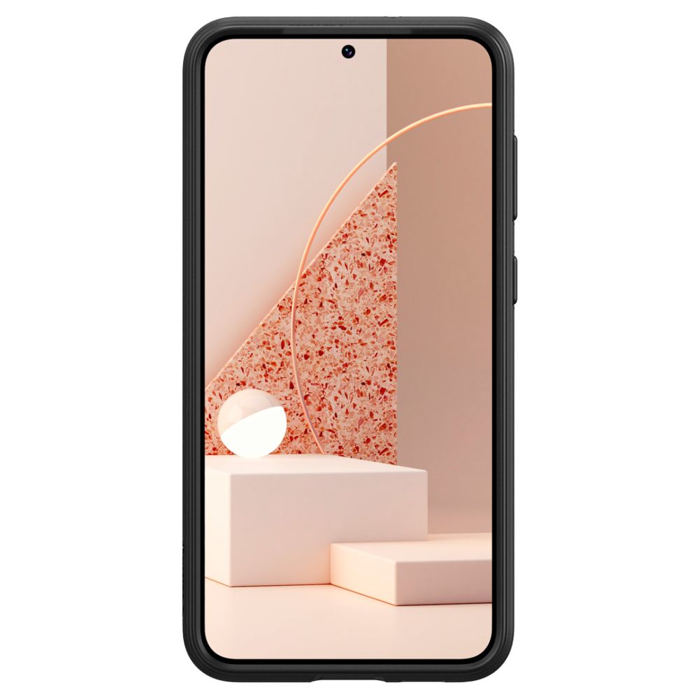 Caseology Samsung Galaxy S23+ Parallax Θήκη Σιλικόνης με Σκληρό Πλαίσιο - Matte Black