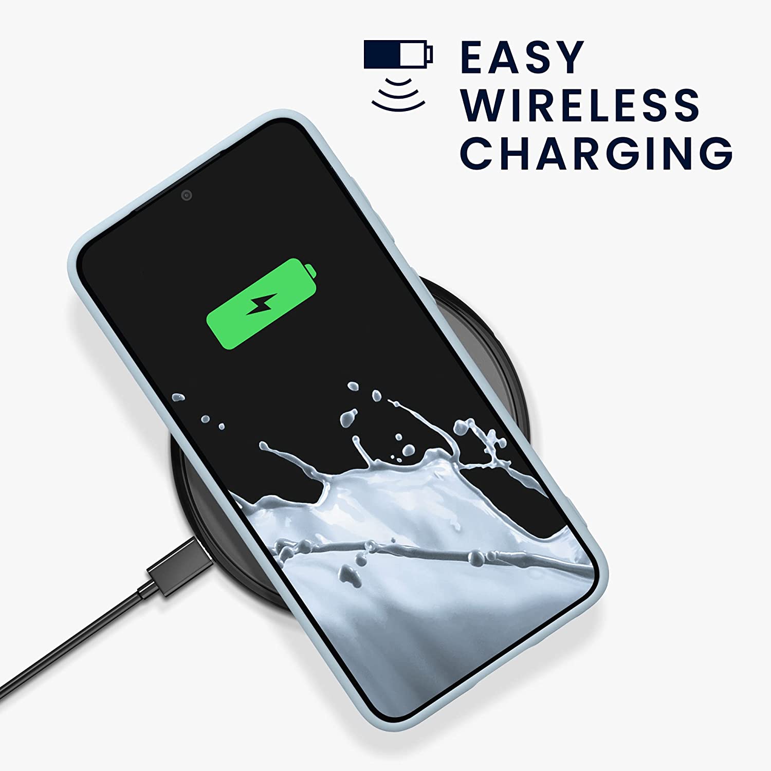 KW Samsung Galaxy S23+ Θήκη Σιλικόνης TPU - Light Blue - 60283.58