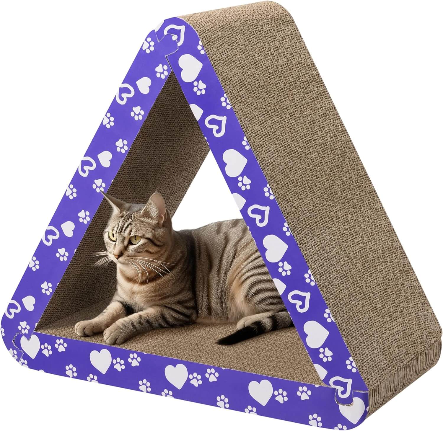 Navaris 3-σε-1 Πολυμορφικό Ονυχοδρόμιο για Γάτες - 51 x 25 x 45 cm - Brown - NAV000025ZF001C