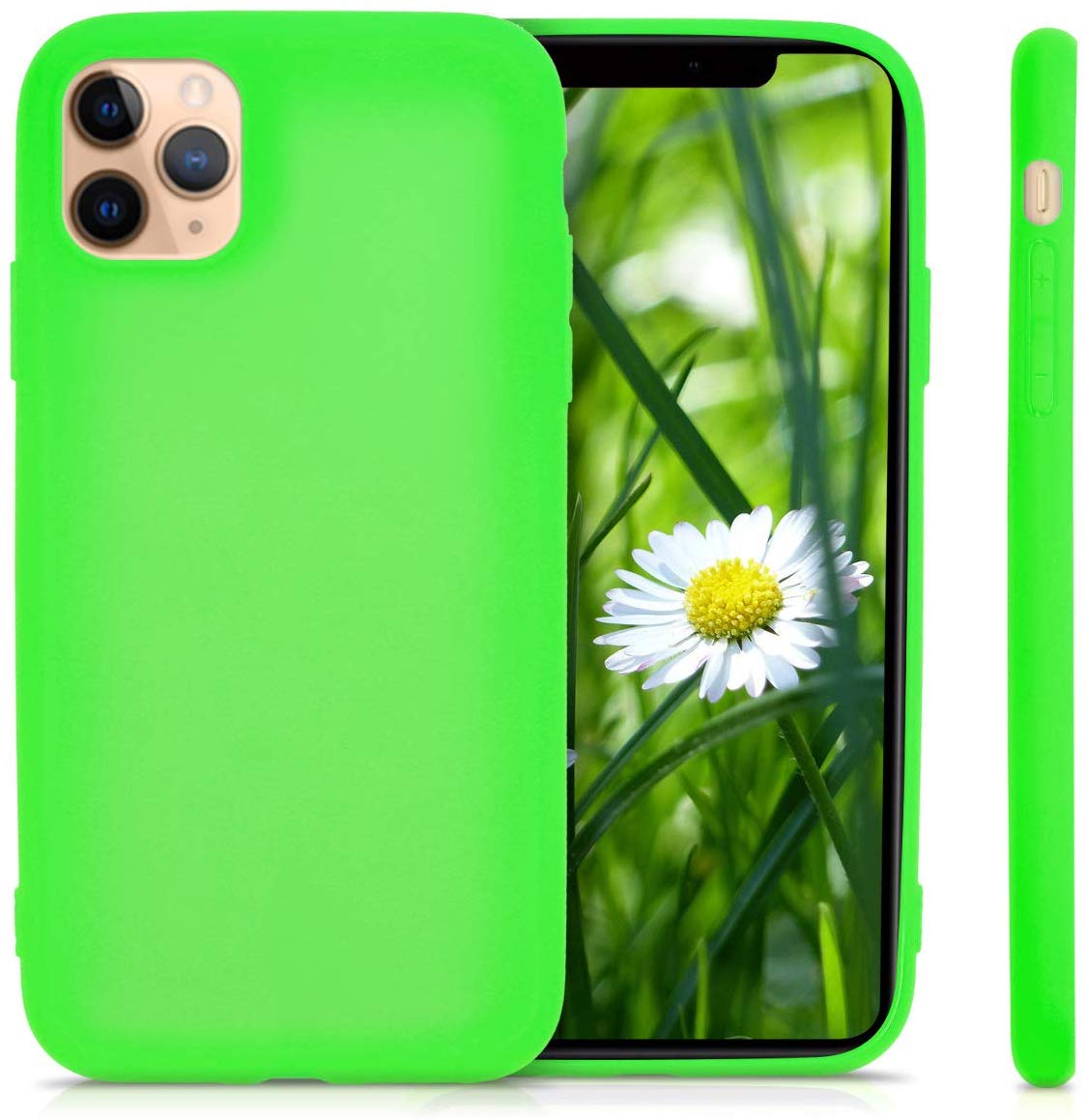KW iPhone 11 Pro Θήκη Σιλικόνης TPU - Neon Green - 49781.44