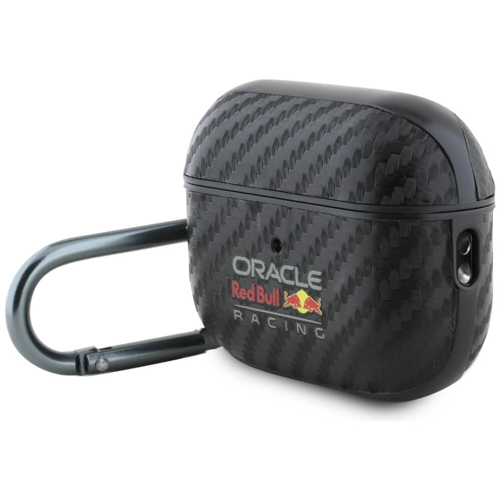 Red Bull AirPods Pro 2 Θήκη από Σκληρό Πλαστικ΄΄ο - Carbon Logo - Black