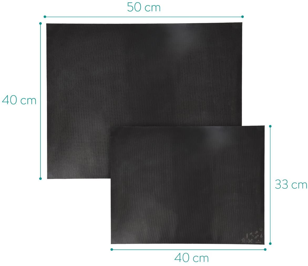 Navaris Non-Stick BBQ Grill Mat Σετ με 3 Αντικολλητικές Επιφάνειες Ψησίματος - 44053.01