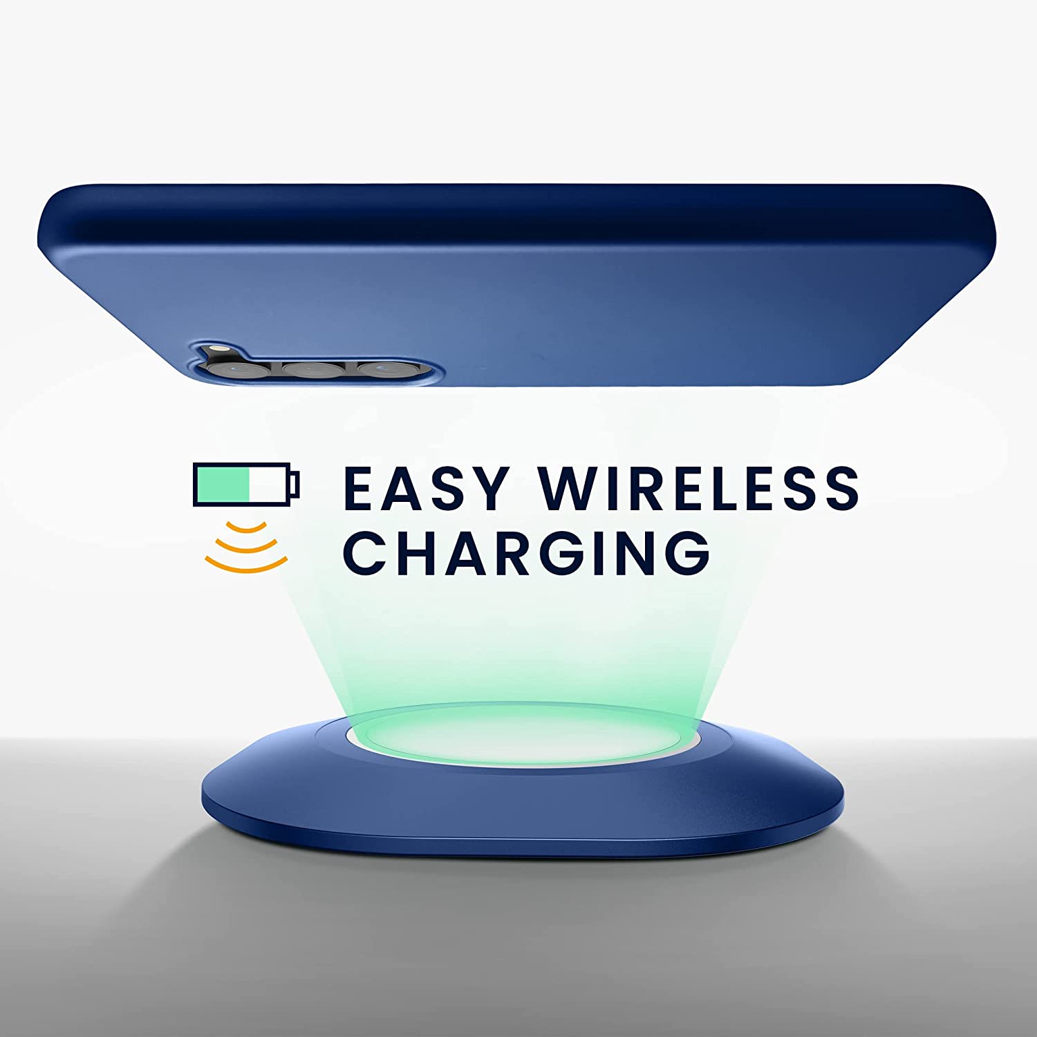 KW Samsung Galaxy S23+ Θήκη Σιλικόνης TPU - Metallic Blue - 60313.64