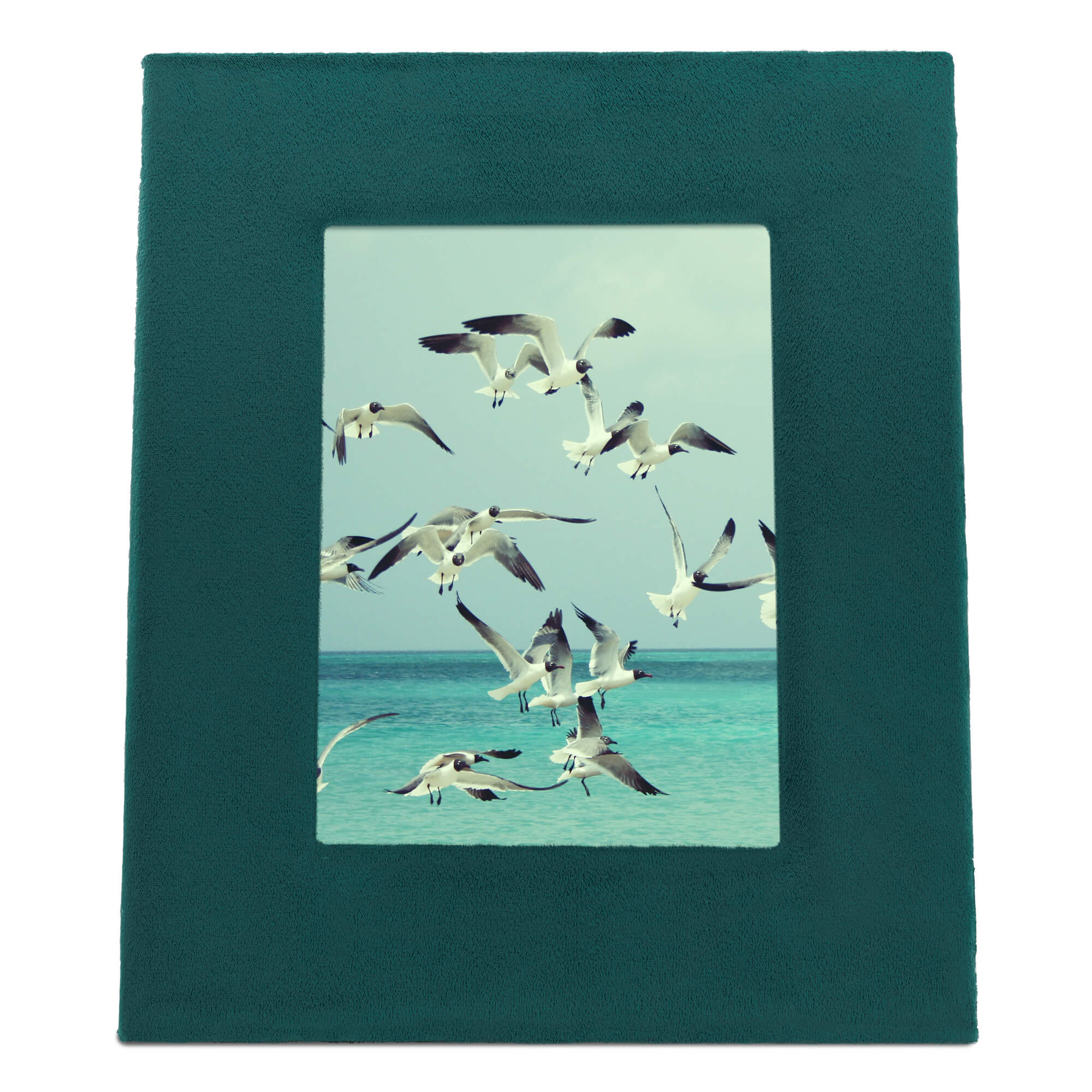 Navaris Κορνίζα από Βελούδο για Φωτογραφία 18 x 13 cm - Dark Green - 55550.80