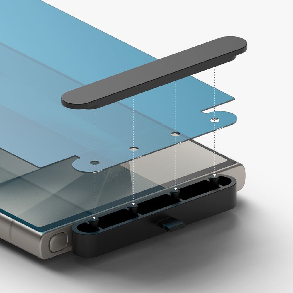 Ringke Samsung Galaxy S24 Ultra Dual Easy Full Cover - Προστατευτική Μεμβράνη Οθόνης - 2 Τεμάχια - Διάφανα