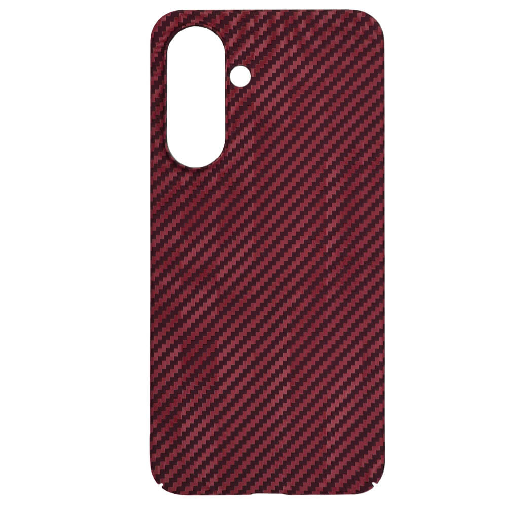Techsuit Samsung Galaxy A36 5G Σκληρή Θήκη Carbonite FiberShell - Red
