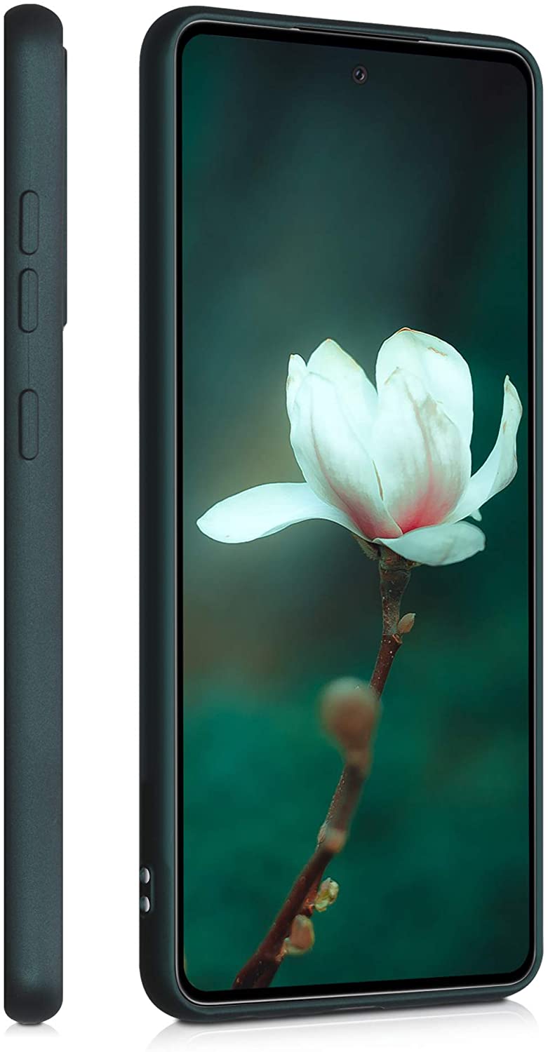 KW Samsung Galaxy A52 / A52 5G / A52s 5G Θήκη Σιλικόνης TPU - Metallic Teal - 54351.14