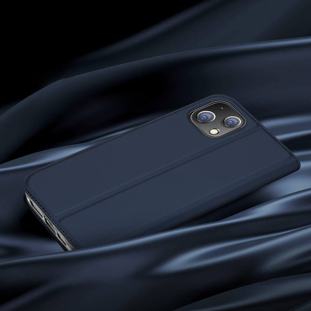 Dux Ducis iPhone 14 Plus Flip Stand Case Θήκη Βιβλίο - Blue
